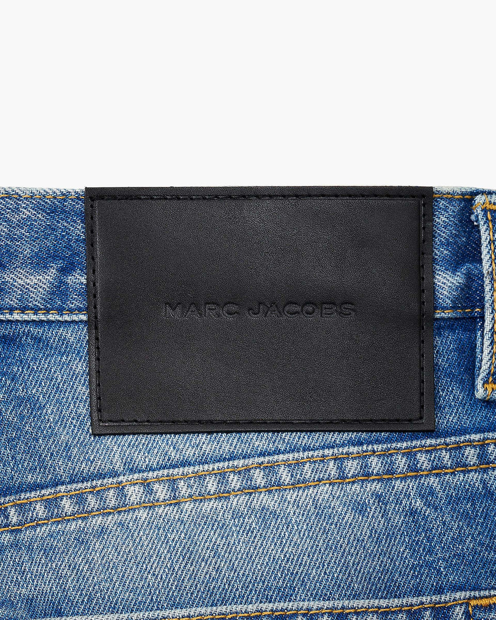 Patchwork Straight Jean - Bright Indigo