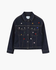 The Charm Denim Jacket - Blue
