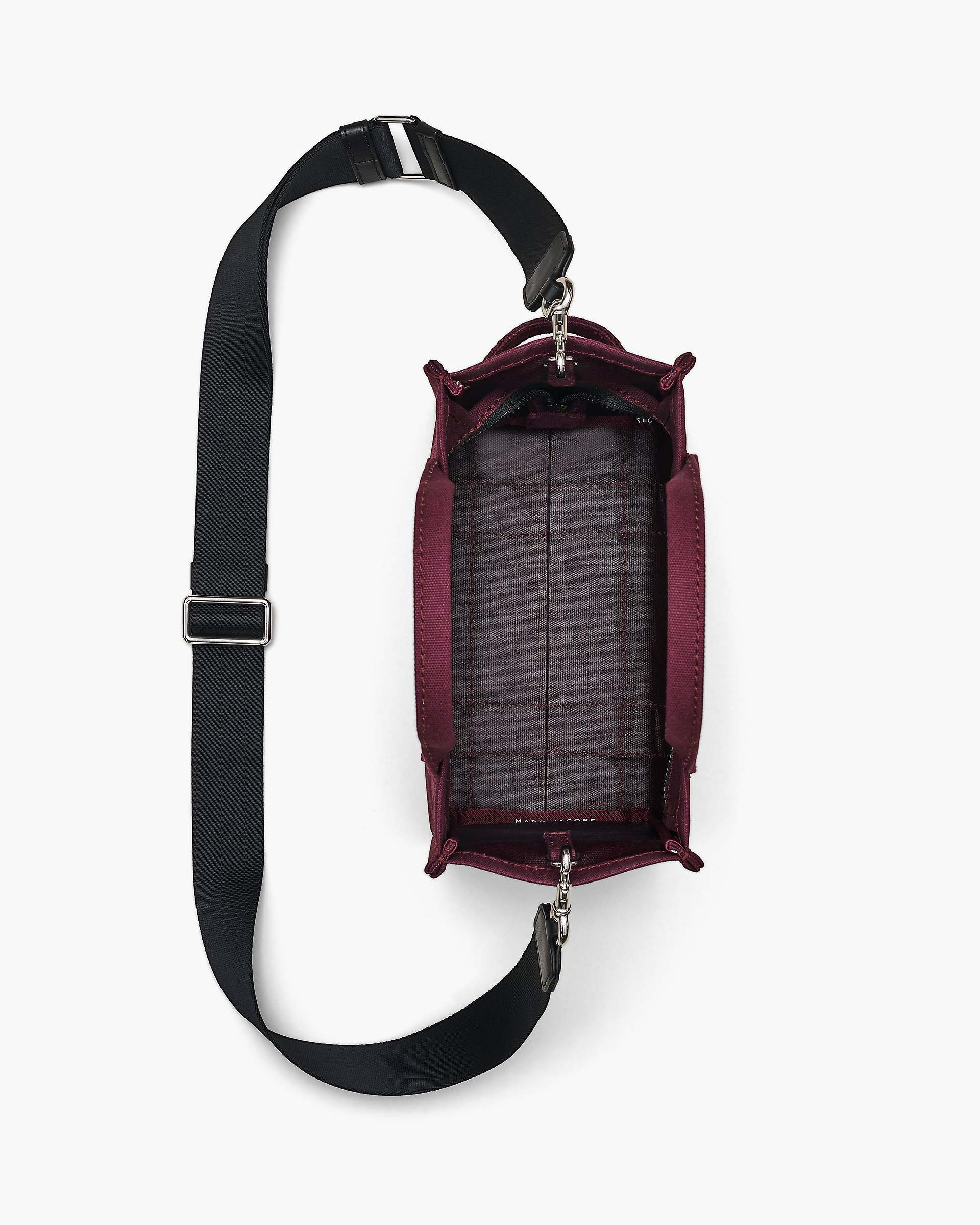 The Canvas Small Tote Bag - Dark Plum