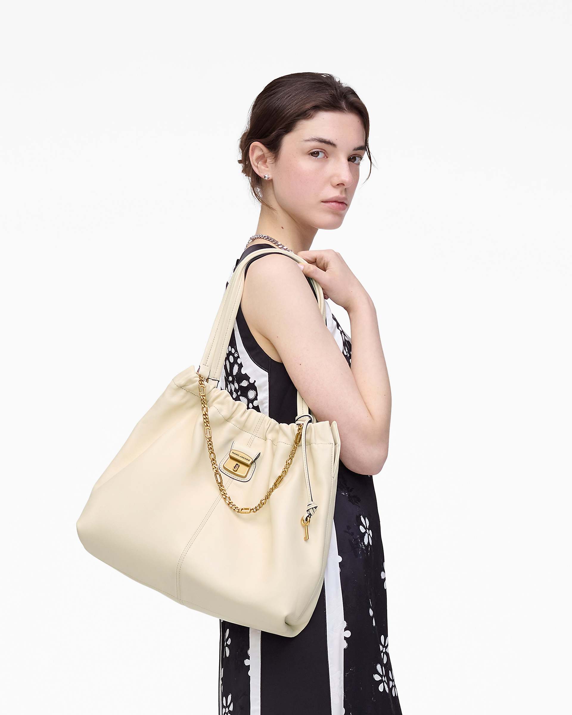 The Cristina Tote - Ivory