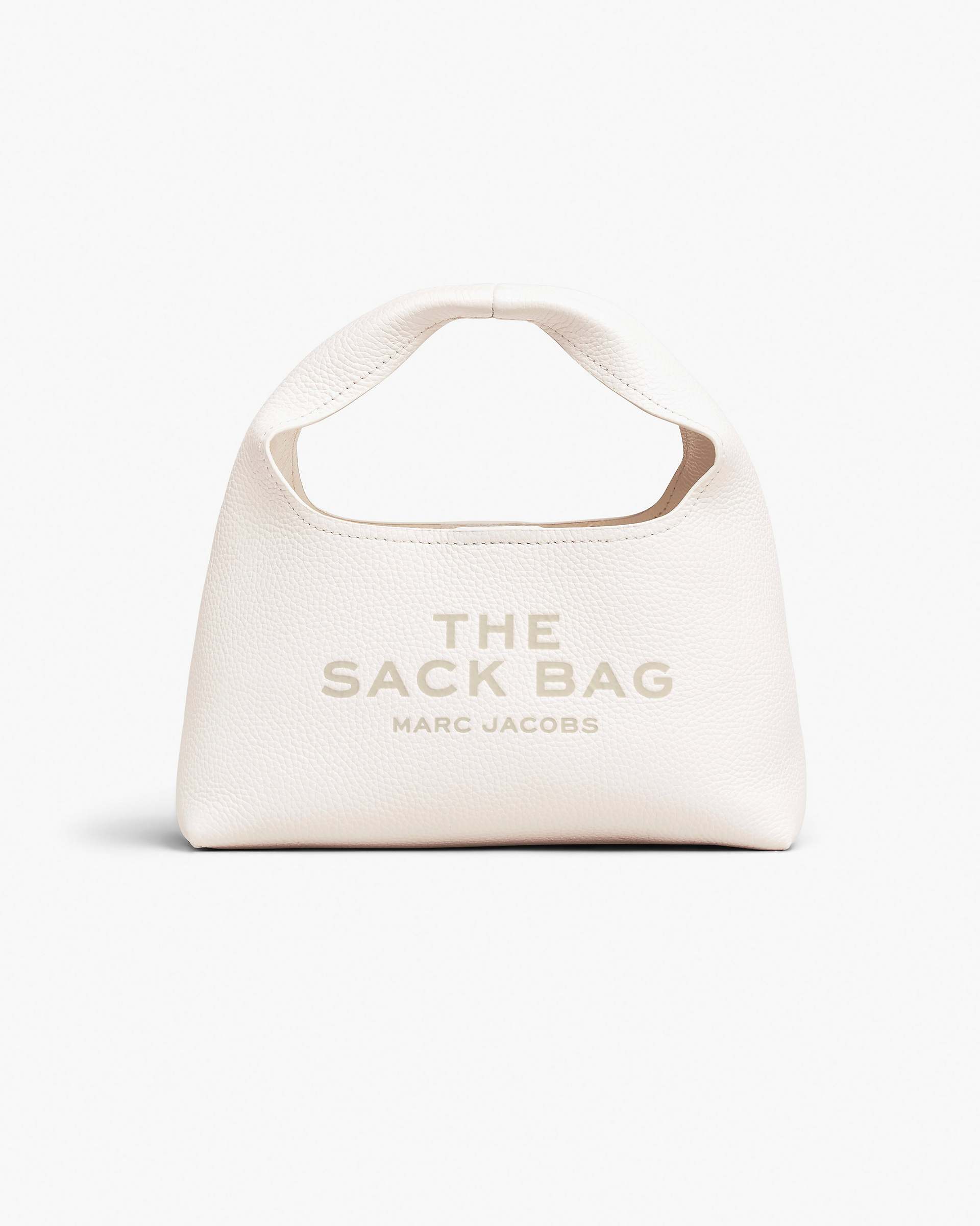 The Mini Sack Bag - White|White