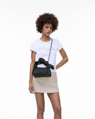 The Bow Nylon Mini Sack Bag - Black