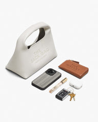 The Gem Denim Mini Sack Bag - Indigo