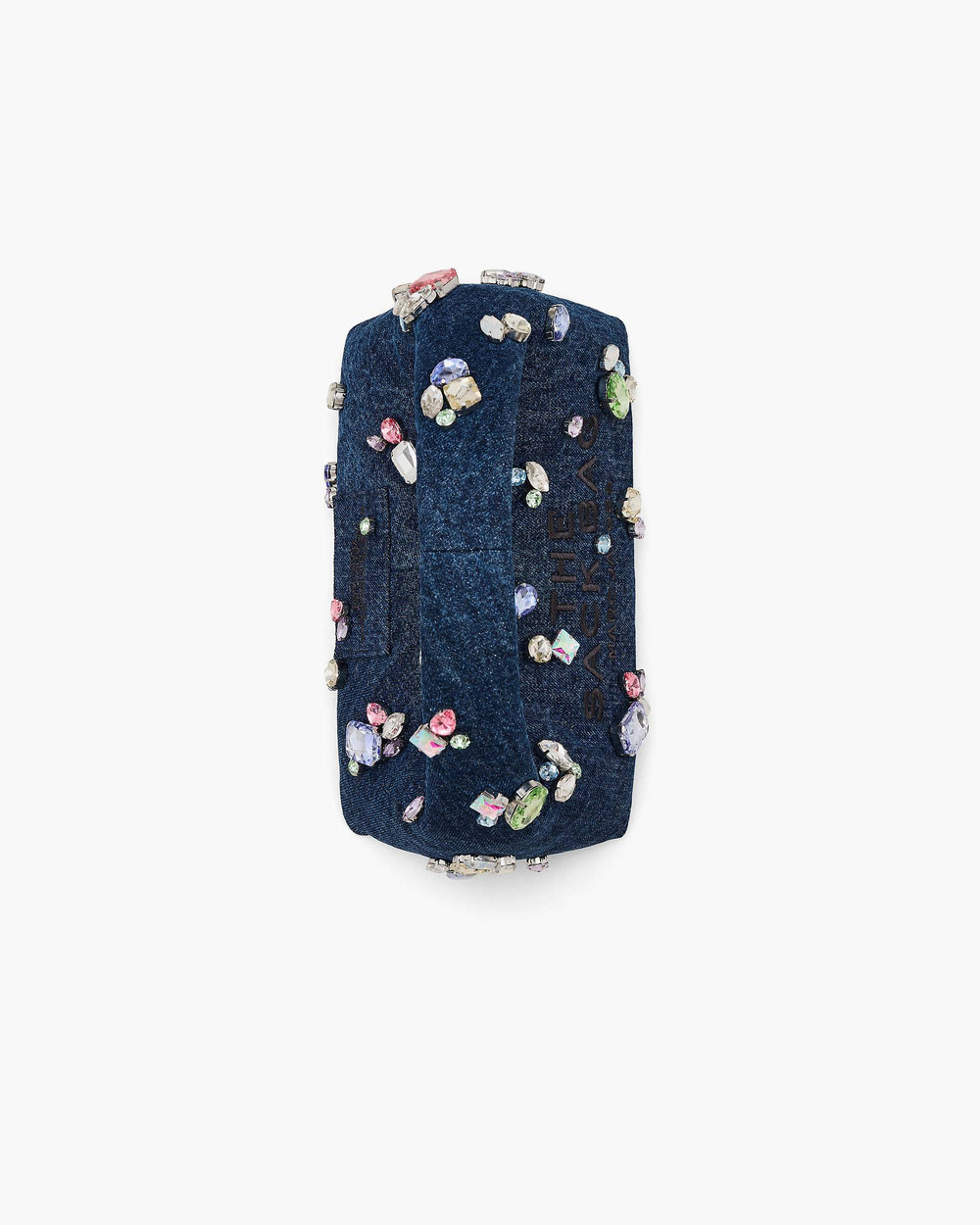 The Gem Denim Mini Sack Bag - Indigo