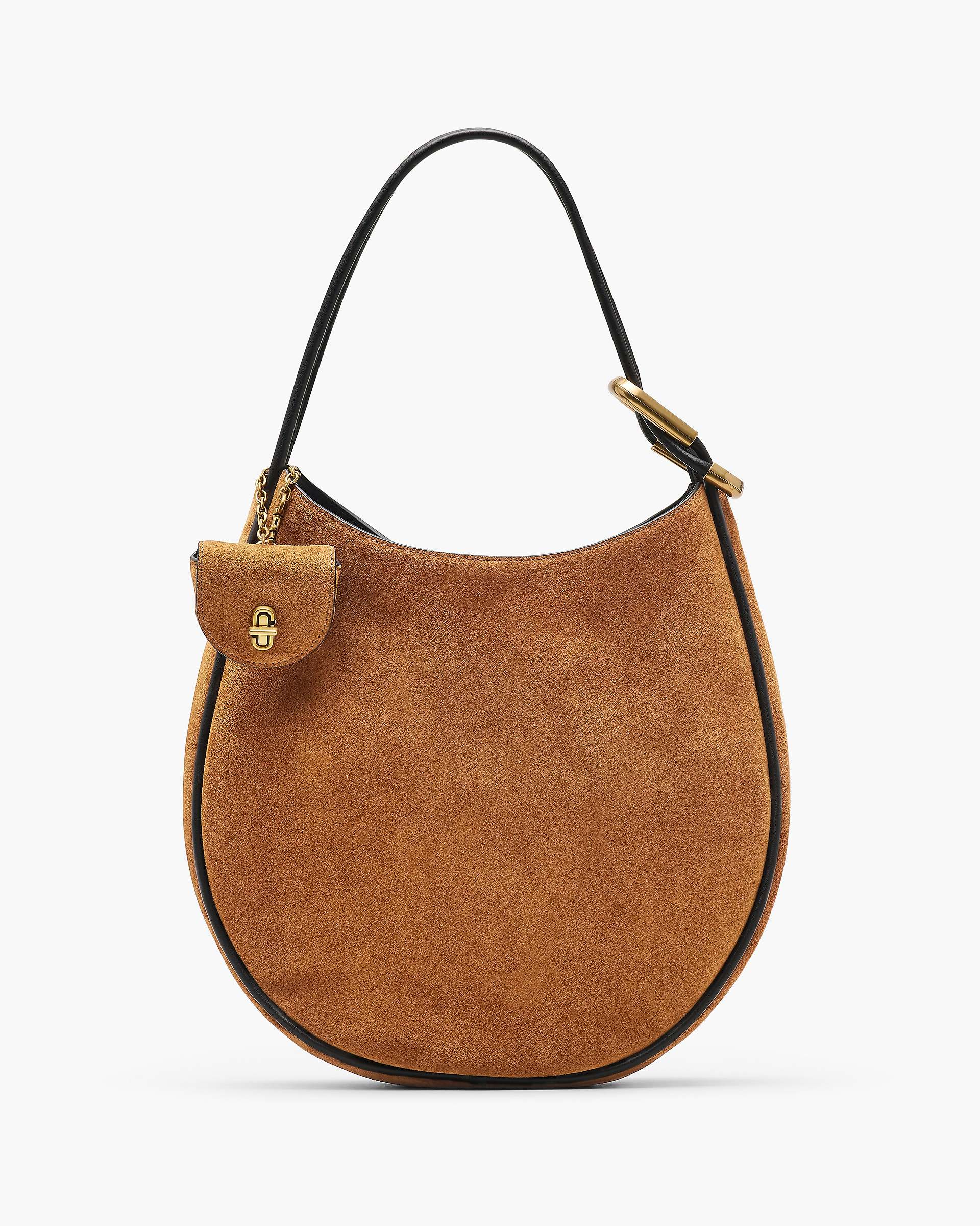 The Suede Large Dual Hobo - Copper