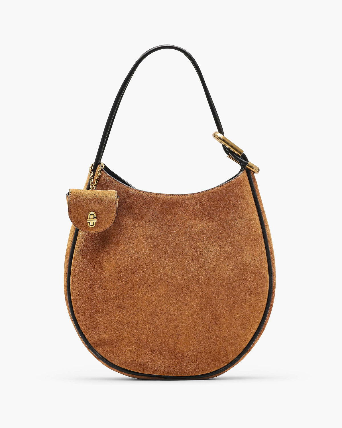 The Suede Large Dual Hobo - Copper