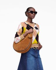 The Suede Large Dual Hobo - Copper