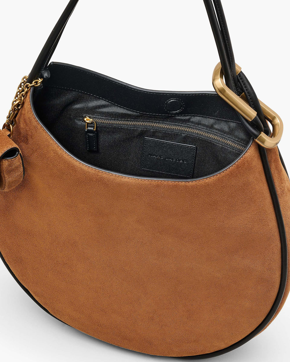 The Suede Large Dual Hobo - Copper