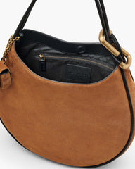 The Suede Large Dual Hobo - Copper