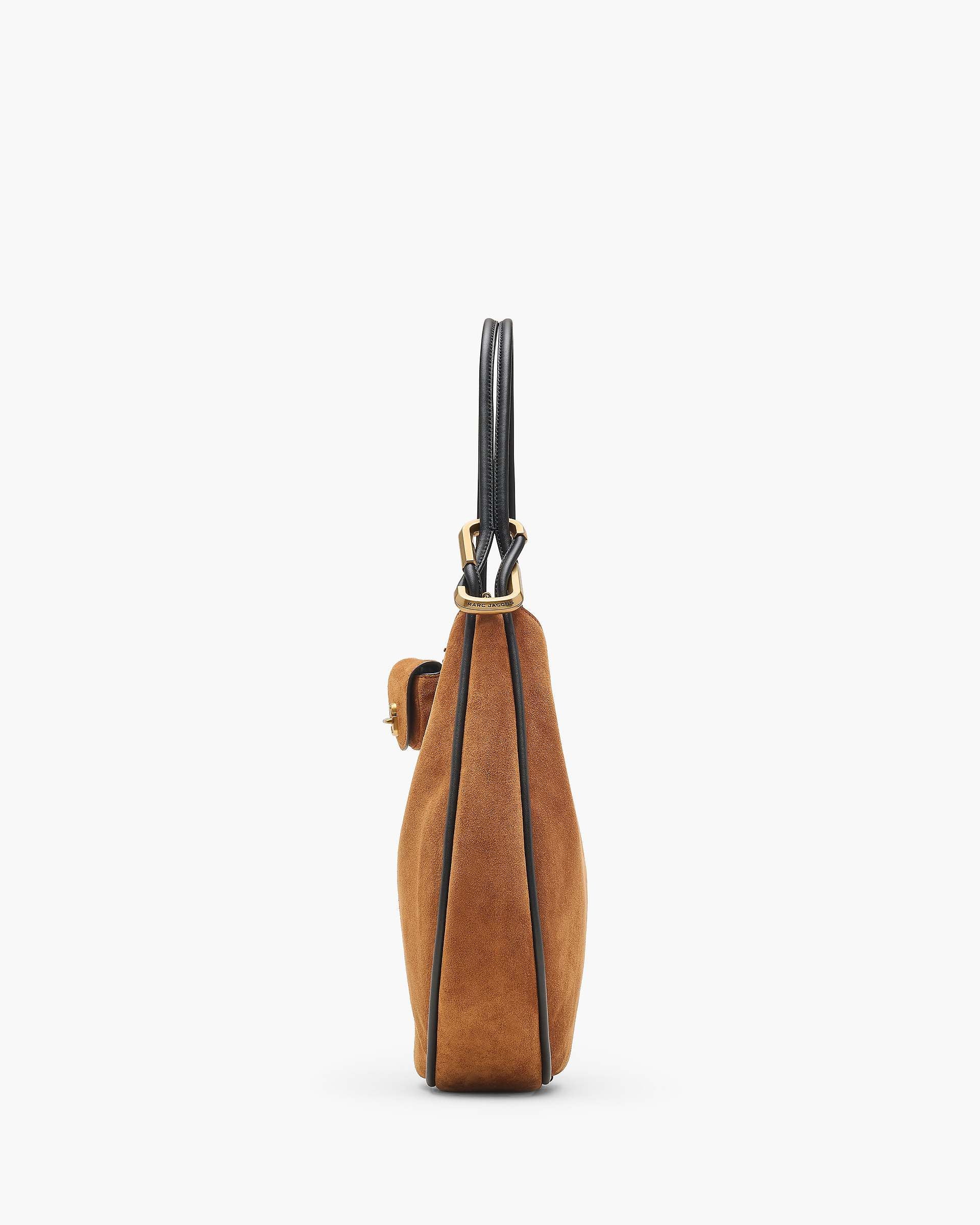 The Suede Large Dual Hobo - Copper