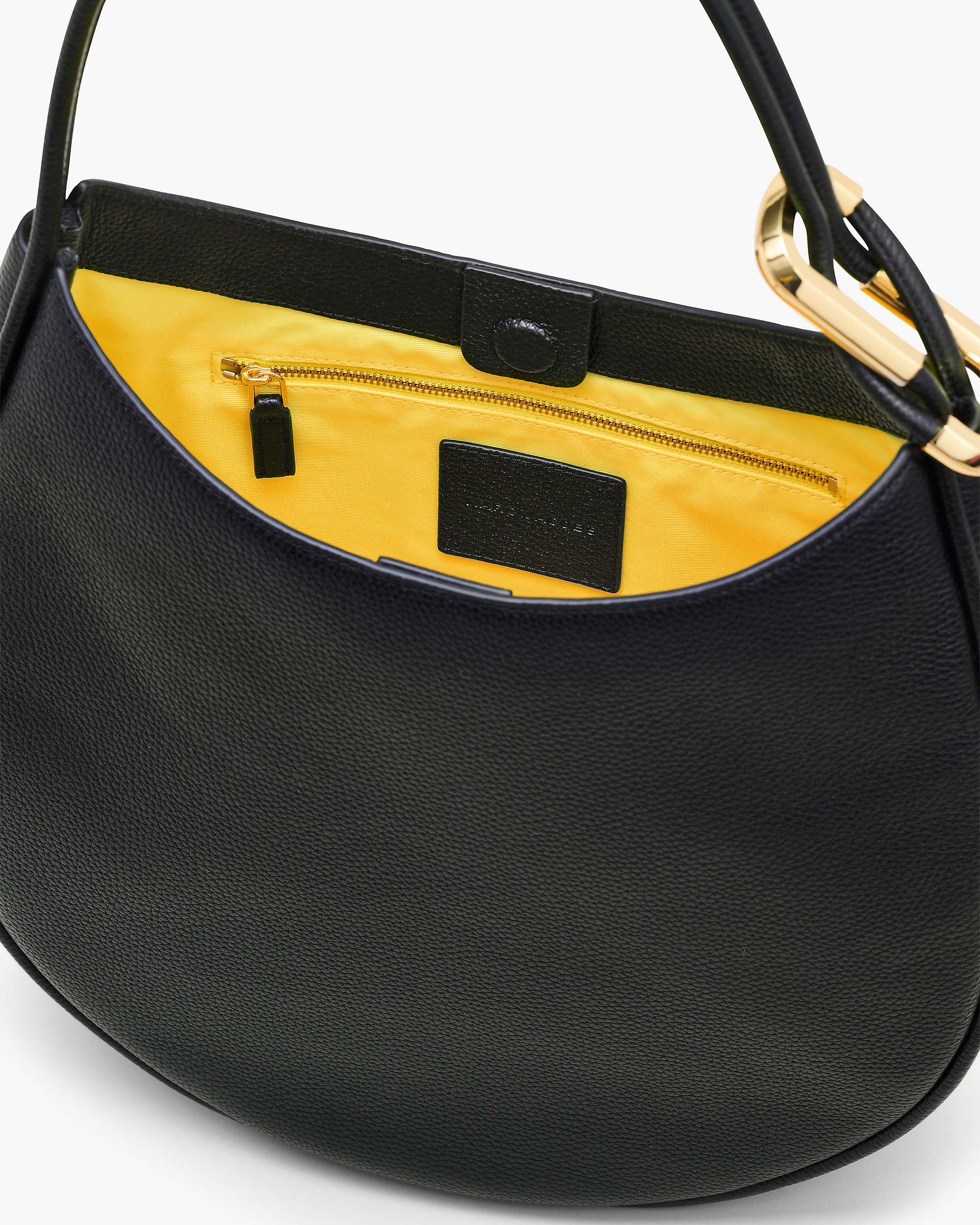 The Large Dual Hobo Bag - Black