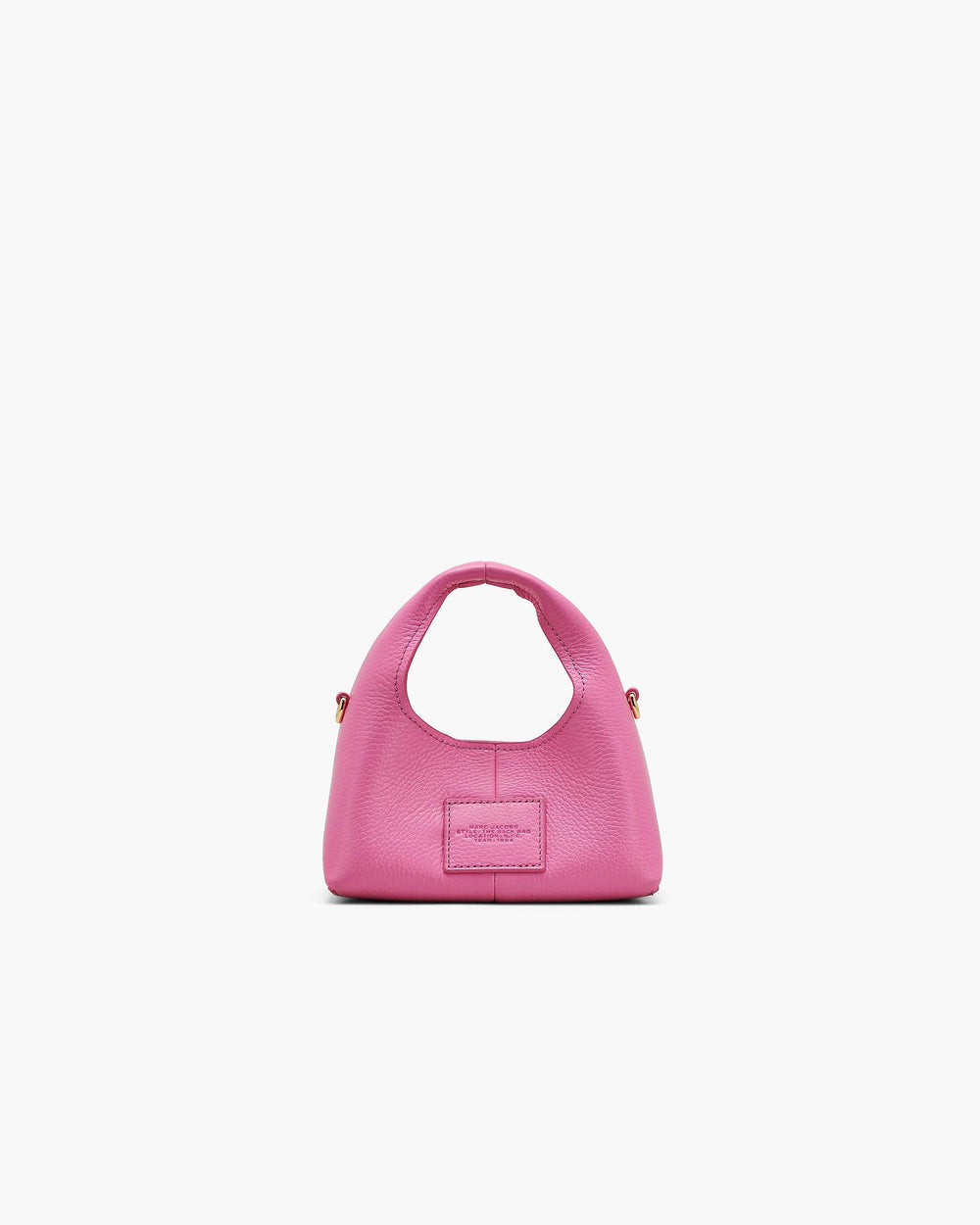The Micro Crossbody Sack Bag - Bow Pink