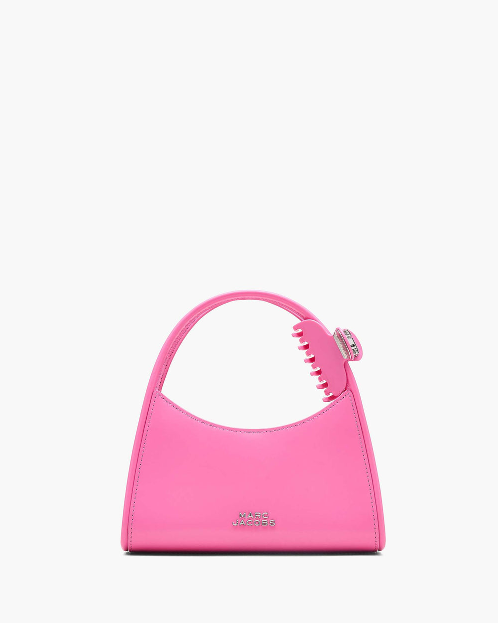The Claw Clip Crossbody Bag - Bow Pink