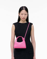 The Claw Clip Crossbody Bag - Bow Pink