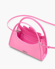 The Claw Clip Crossbody Bag - Bow Pink