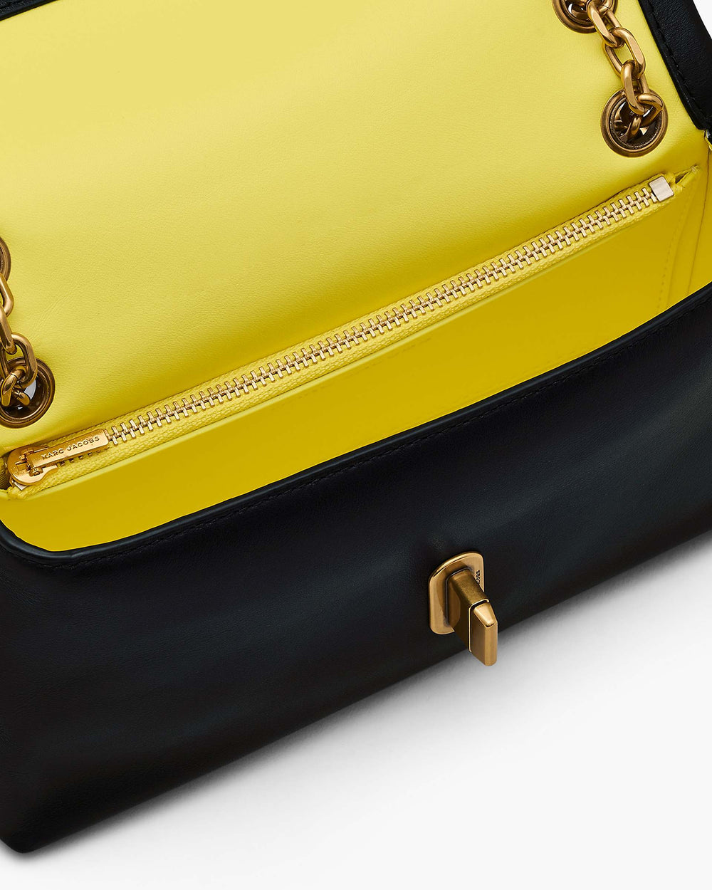 The Dual Chain Mini Bag - Black