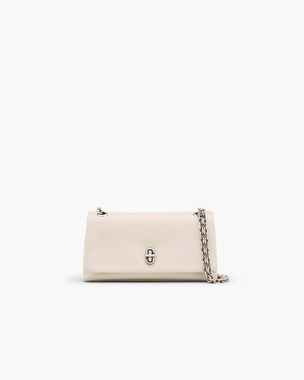 The Dual Chain Mini Bag - Cloud White