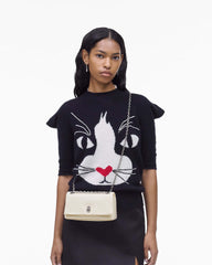 The Dual Chain Mini Bag - Cloud White