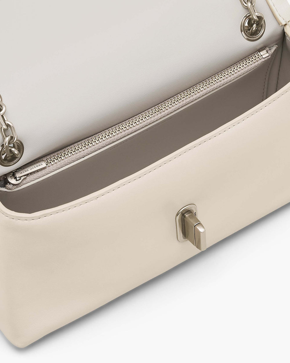 The Dual Chain Mini Bag - Cloud White