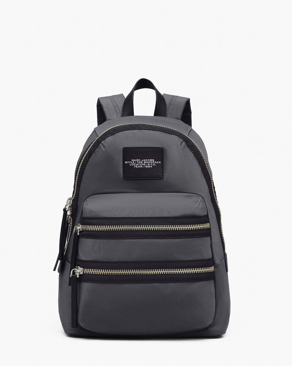 The Biker Nylon Large Backpack - Dark Shadow|Dark Shadow