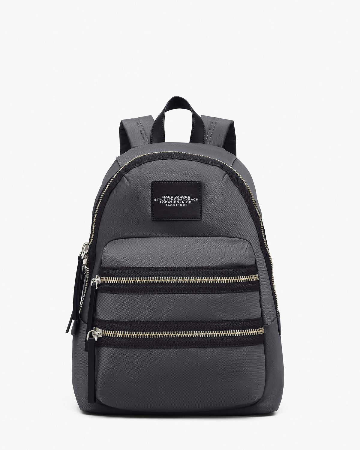 The Biker Nylon Large Backpack - Dark Shadow|Dark Shadow