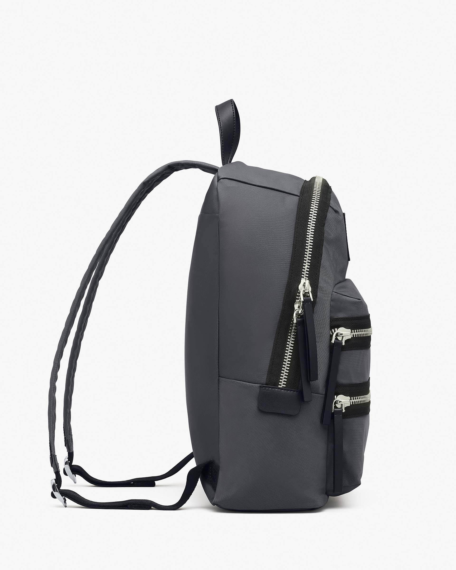 The Biker Nylon Large Backpack - Dark Shadow|Dark Shadow