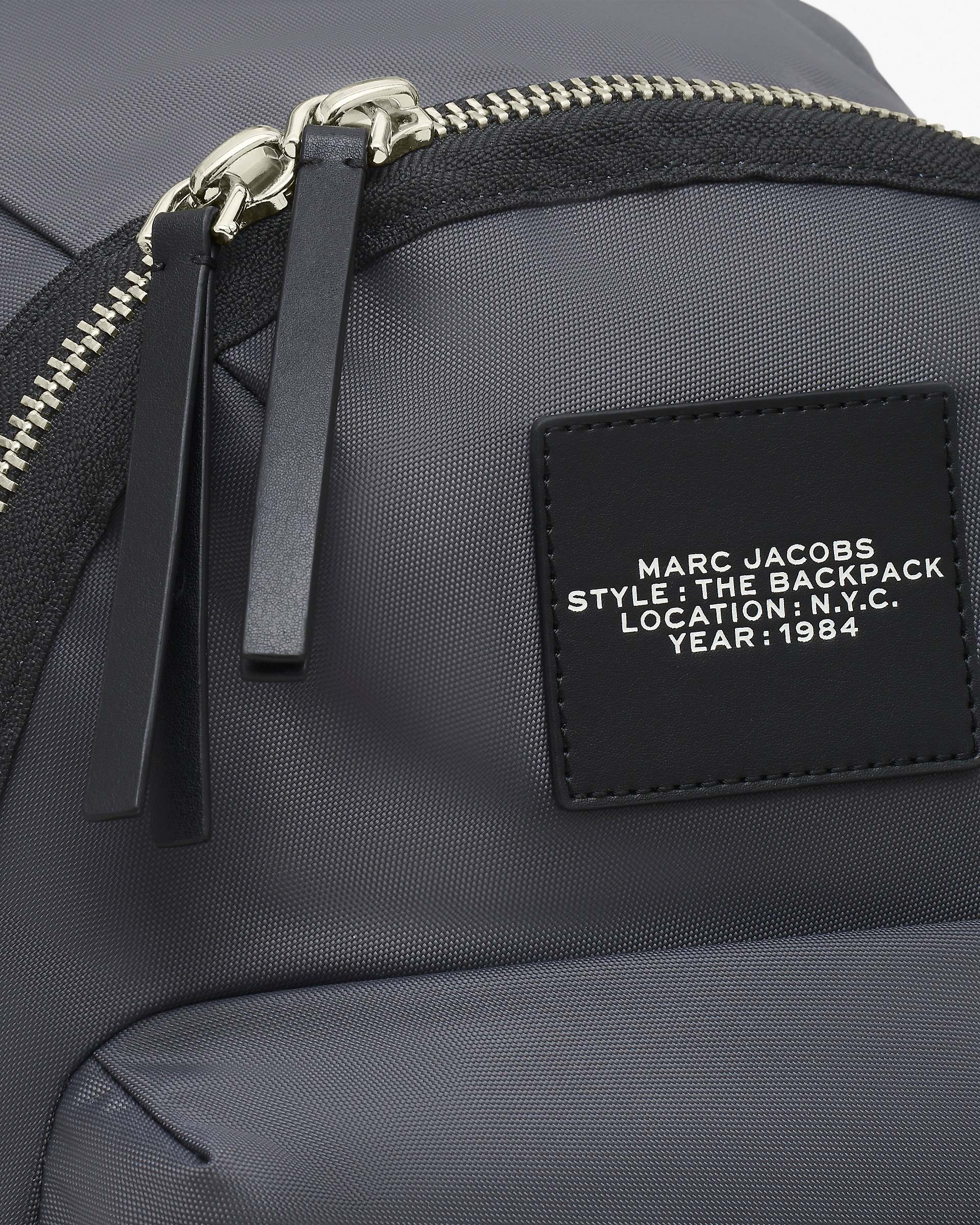The Biker Nylon Large Backpack - Dark Shadow|Dark Shadow