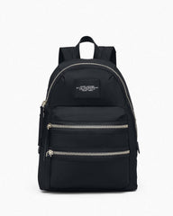 The Biker Nylon Large Backpack - Black|Black