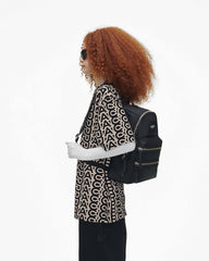 The Biker Nylon Large Backpack - Black|Black