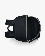 The Biker Nylon Large Backpack - Black|Black