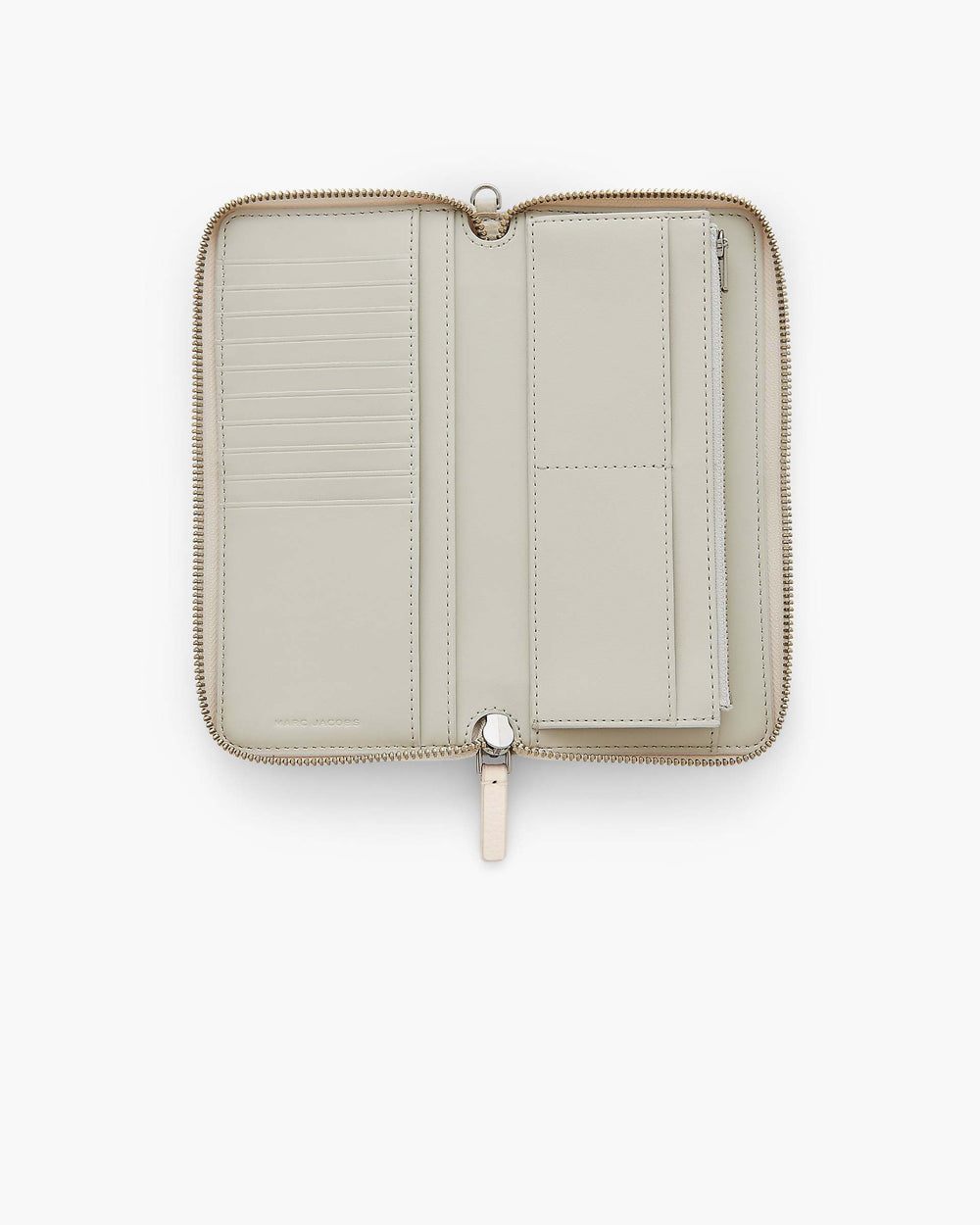 The Leather Continental Wallet - Cotton