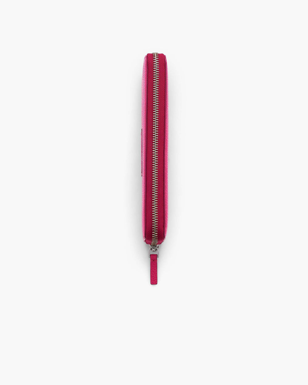 The Leather Continental Wallet - Raspberry Pink