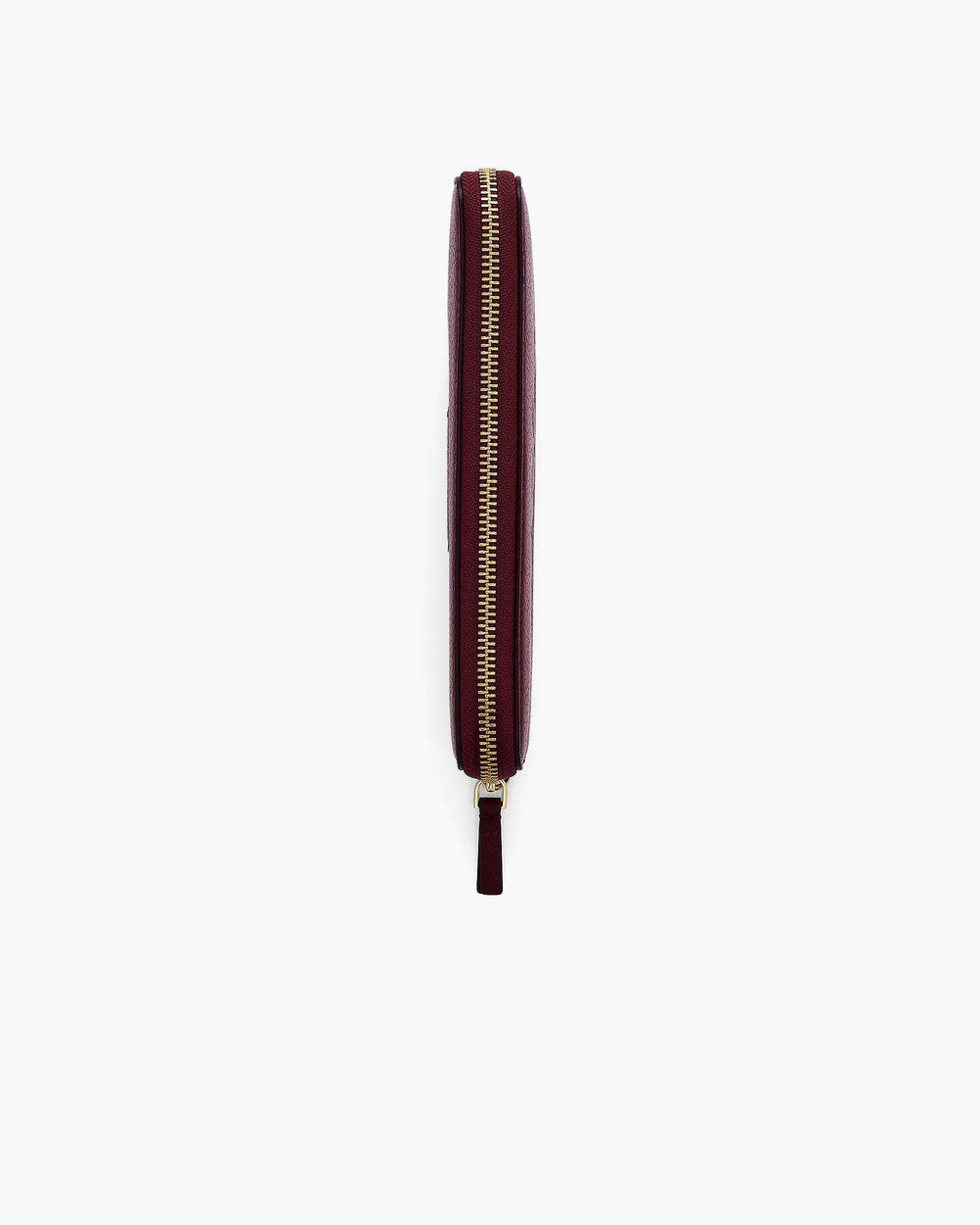 The Leather Continental Wallet - Cherry