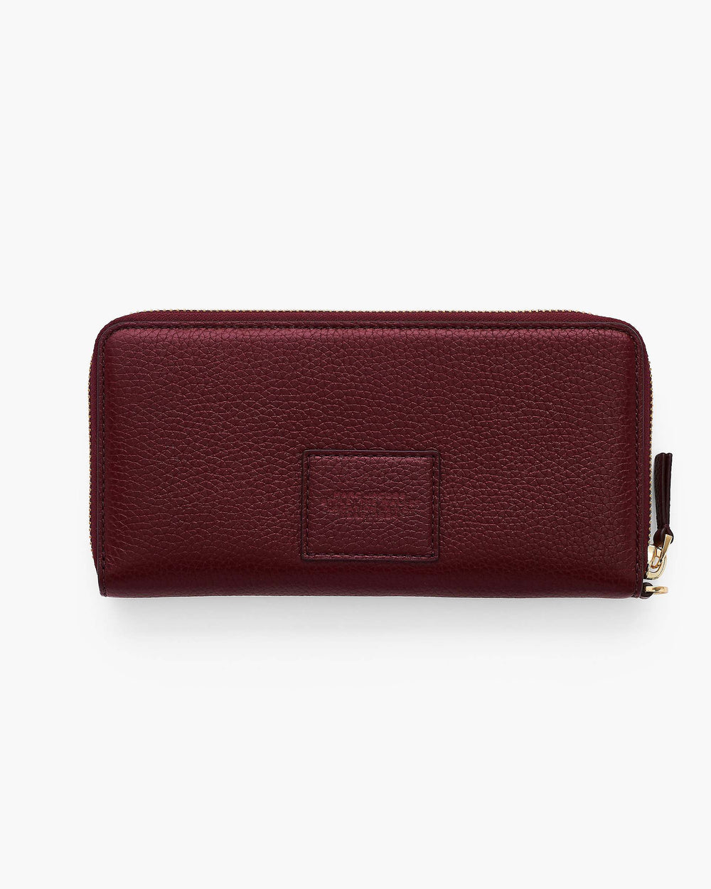 The Leather Continental Wallet - Cherry