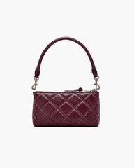 The Quilted Snapshot Convertible Shoulder Bag - Dark Plum