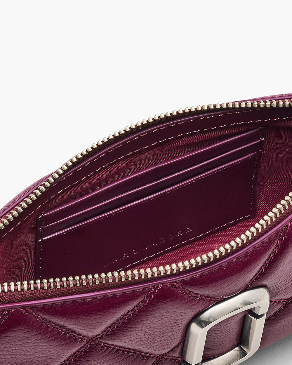 The Quilted Snapshot Convertible Shoulder Bag - Dark Plum