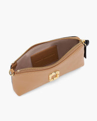 The Snapshot Wristlet - Camel Multi