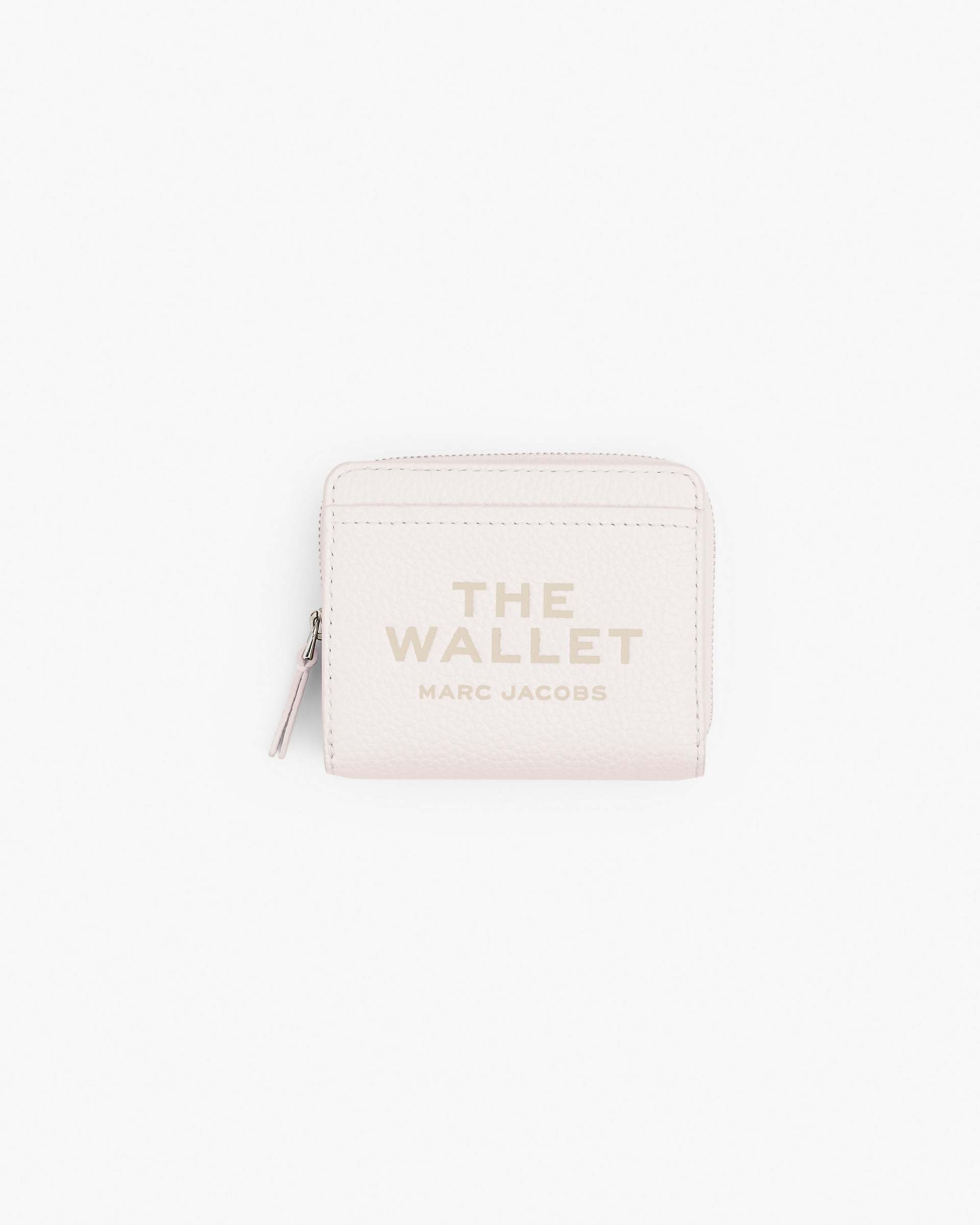 The Leather Mini Compact Wallet - Cotton|Cotton