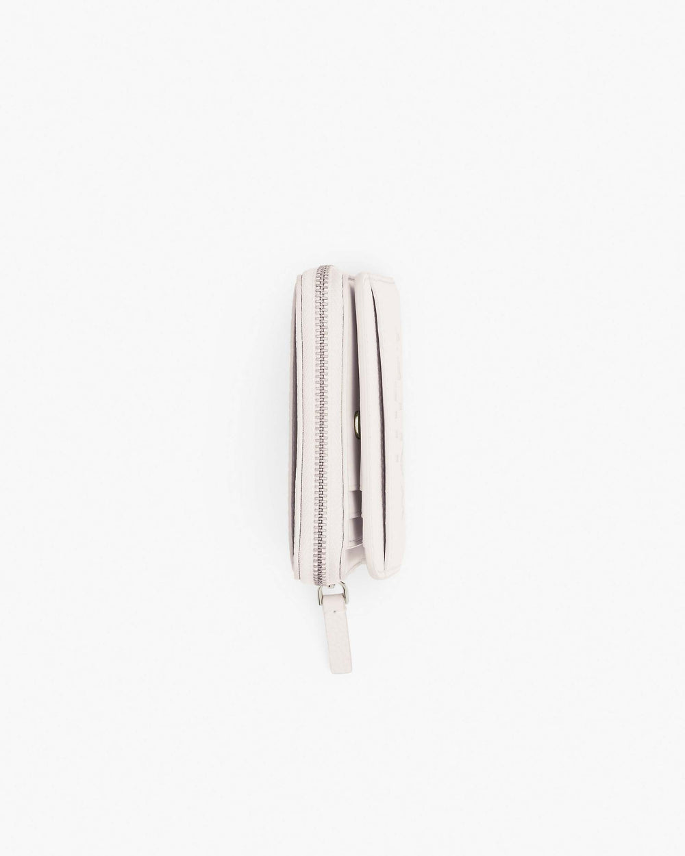 The Leather Mini Compact Wallet - Cotton|Cotton