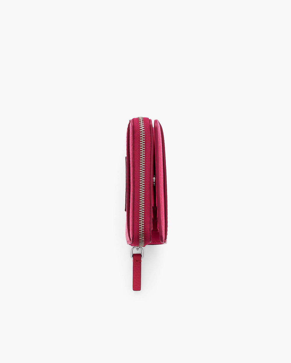 The Leather Mini Compact Wallet - Raspberry Pink|Raspberry Pink