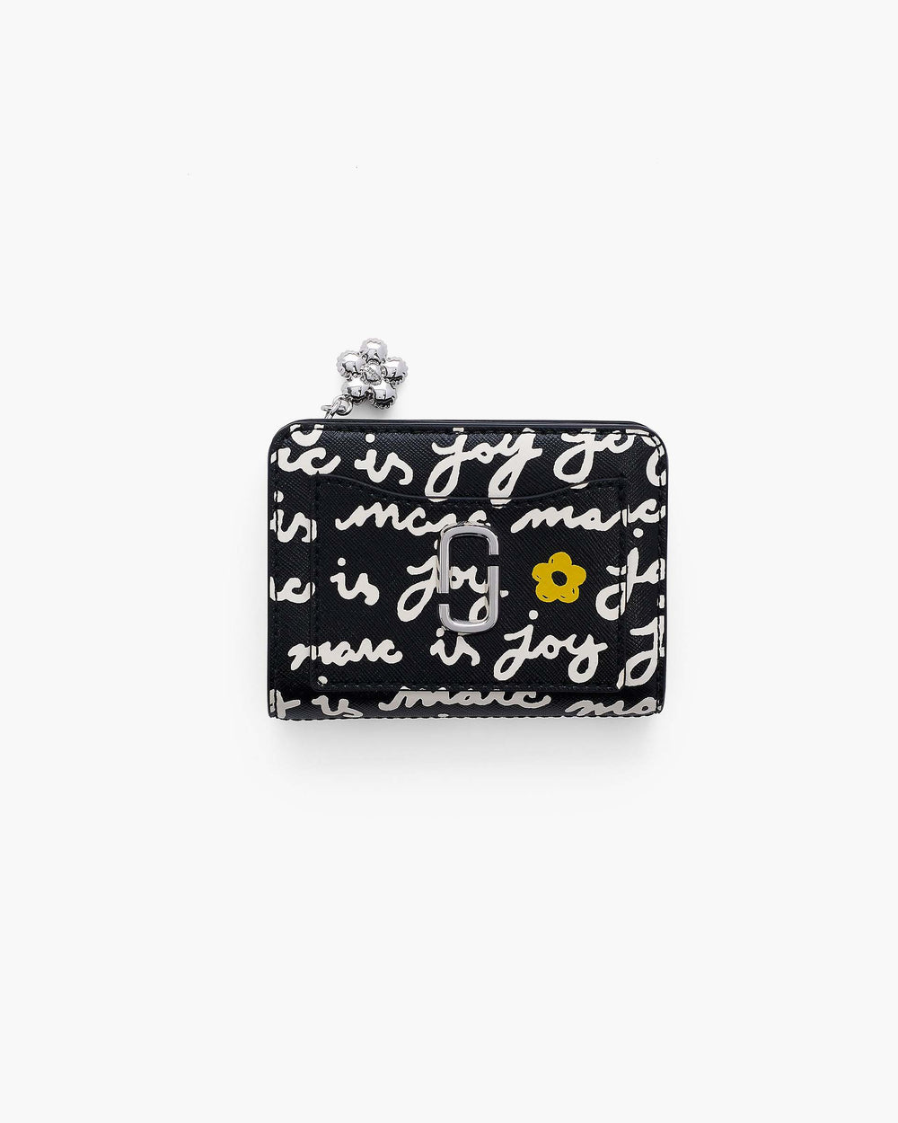 The Joy Utility Snapshot Mini Compact Wallet - Black Multi