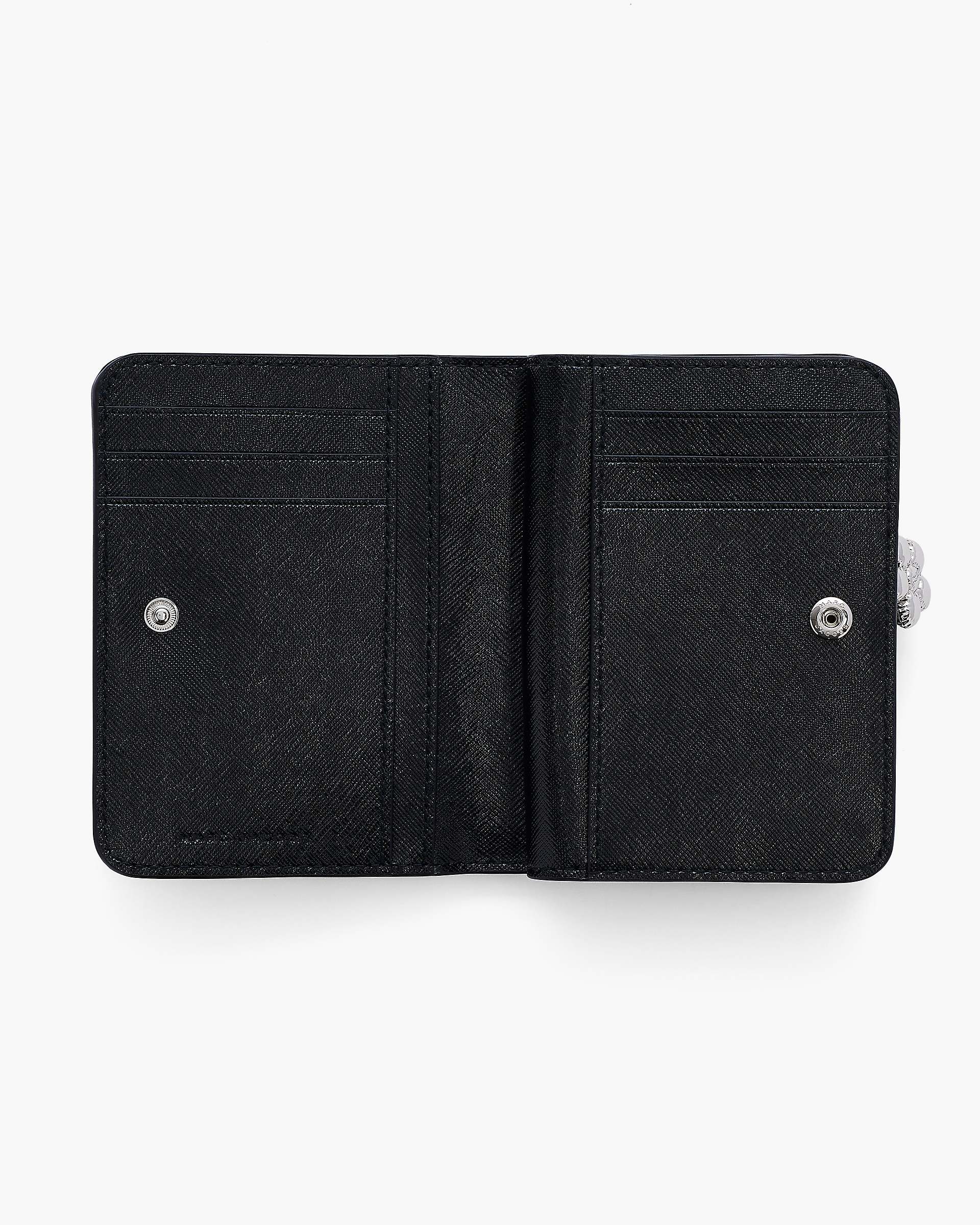 The Joy Utility Snapshot Mini Compact Wallet - Black Multi