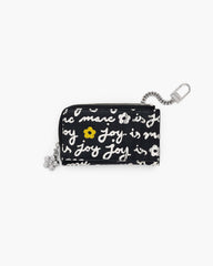 The Joy Utility Snapshot Top Zip Multi Wallet - Black Multi