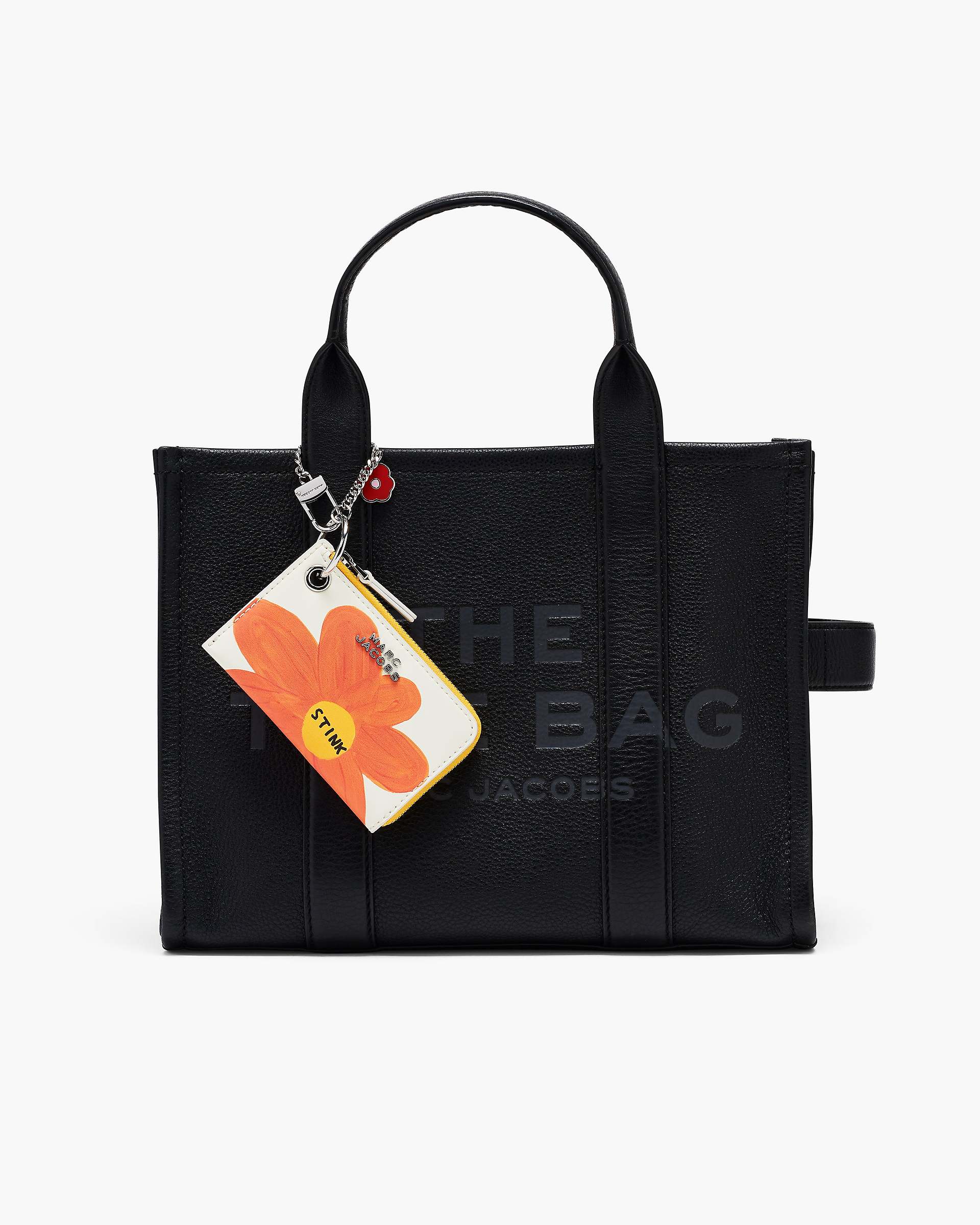 David Shrigley X Marc Jacobs Top Zip Charm Wallet - White Multi