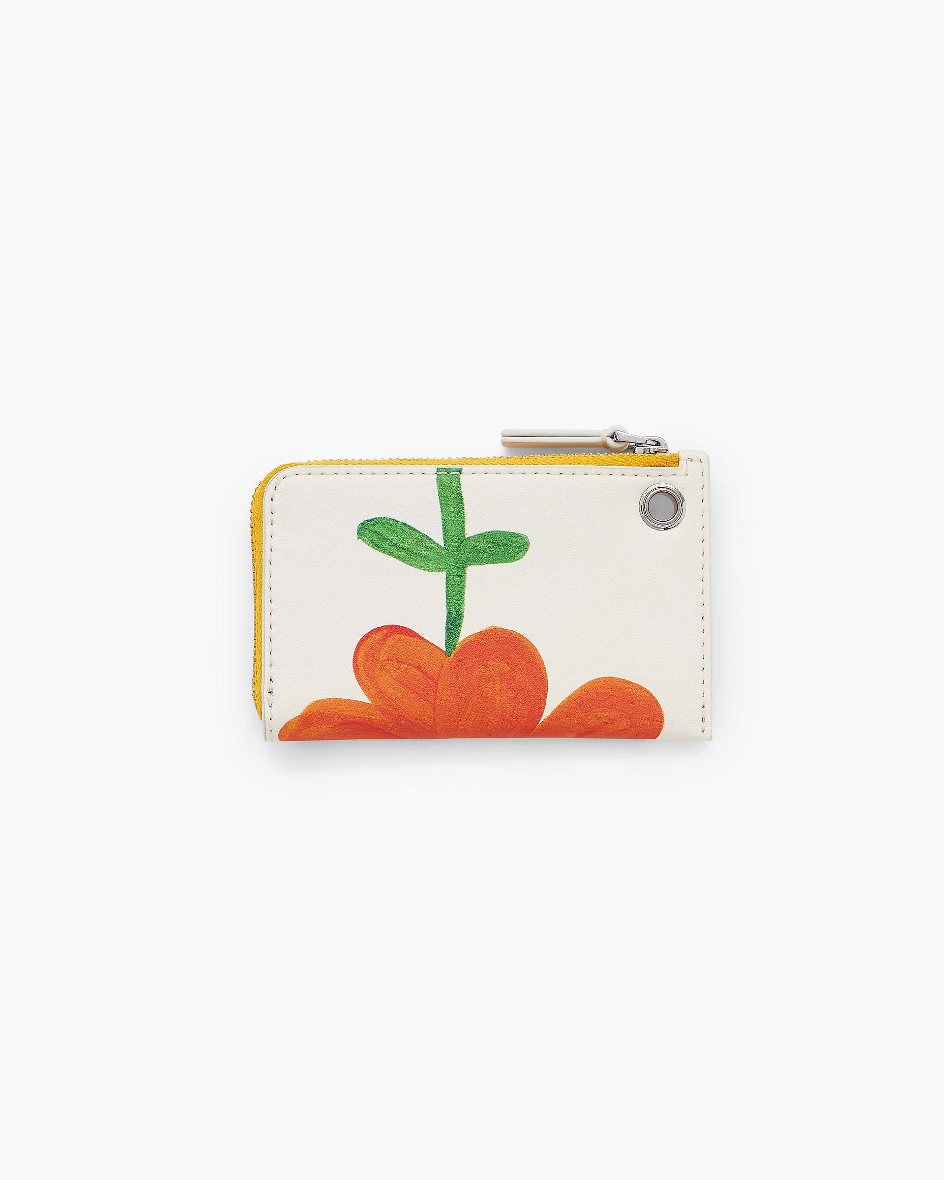 David Shrigley X Marc Jacobs Top Zip Charm Wallet - White Multi