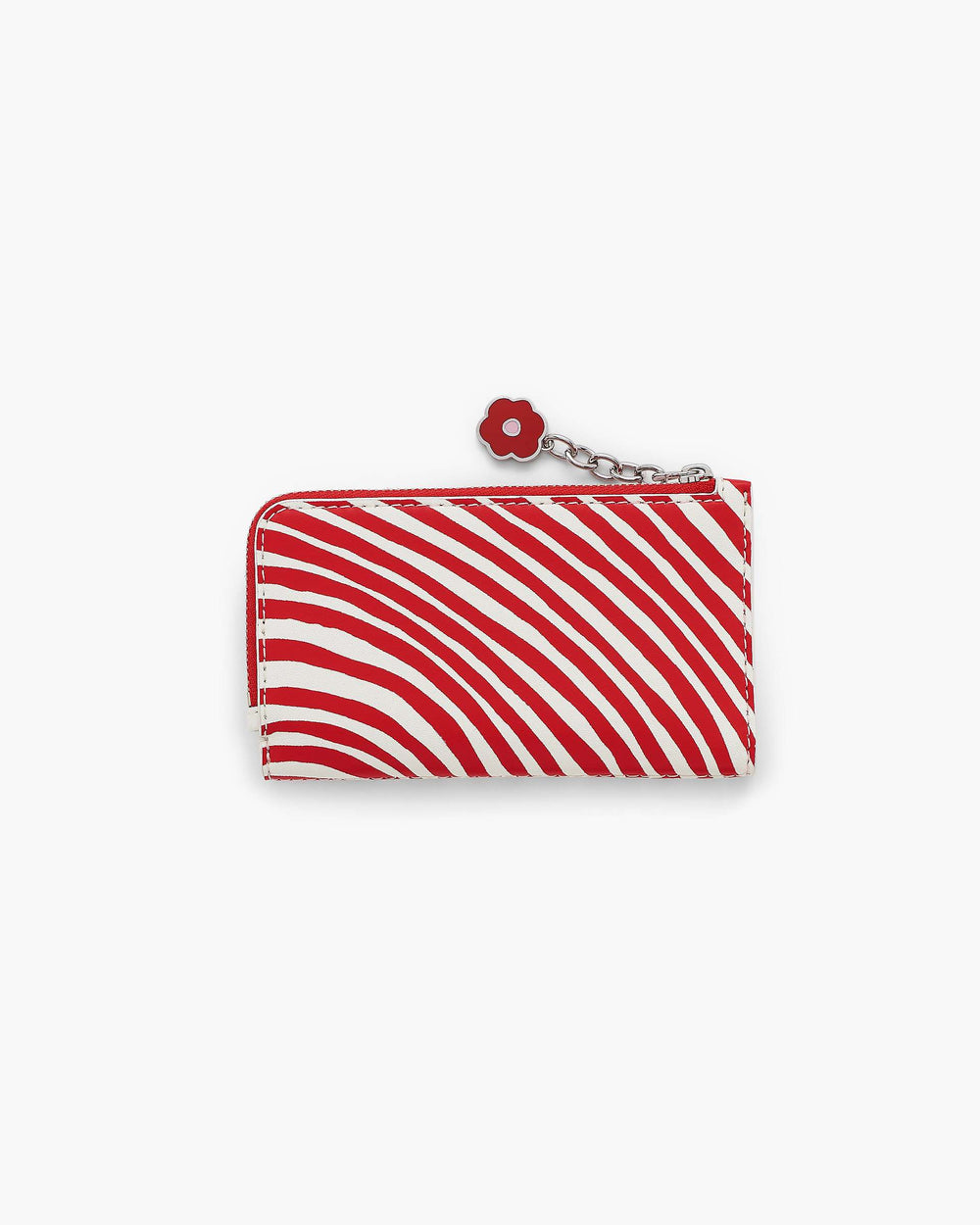 David Shrigley X Marc Jacobs Everyday Logo Slim Wallet - Red Multi