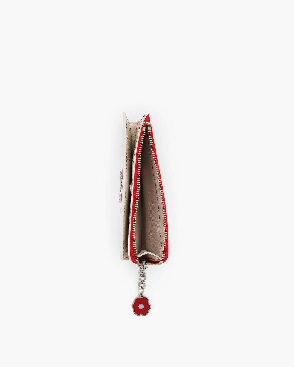 David Shrigley X Marc Jacobs Everyday Logo Slim Wallet - Red Multi