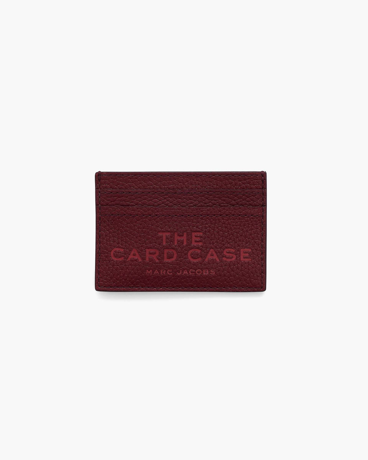 The Leather Card Case - Cherry