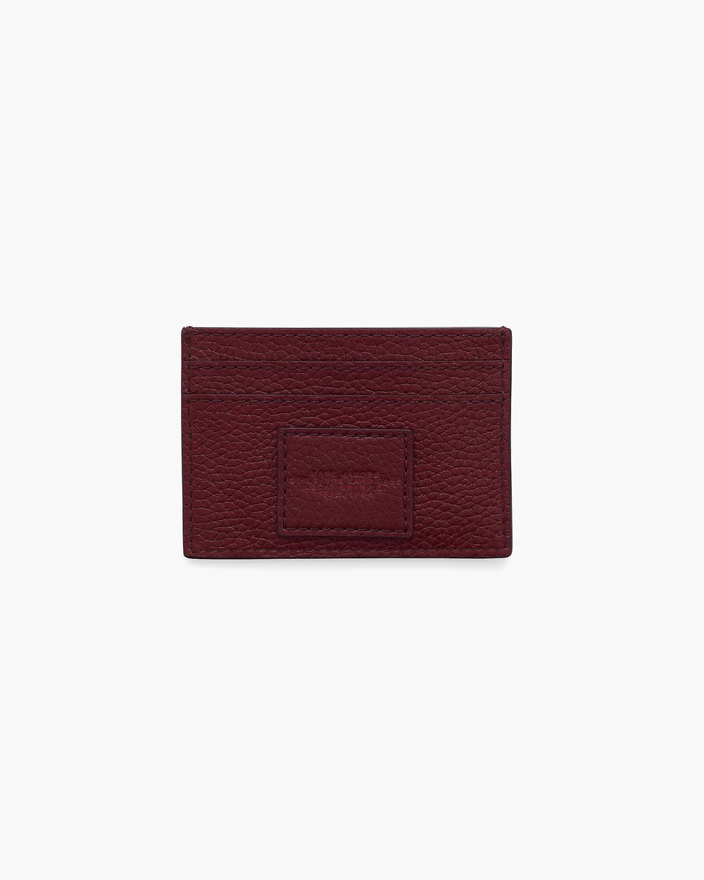 The Leather Card Case - Cherry