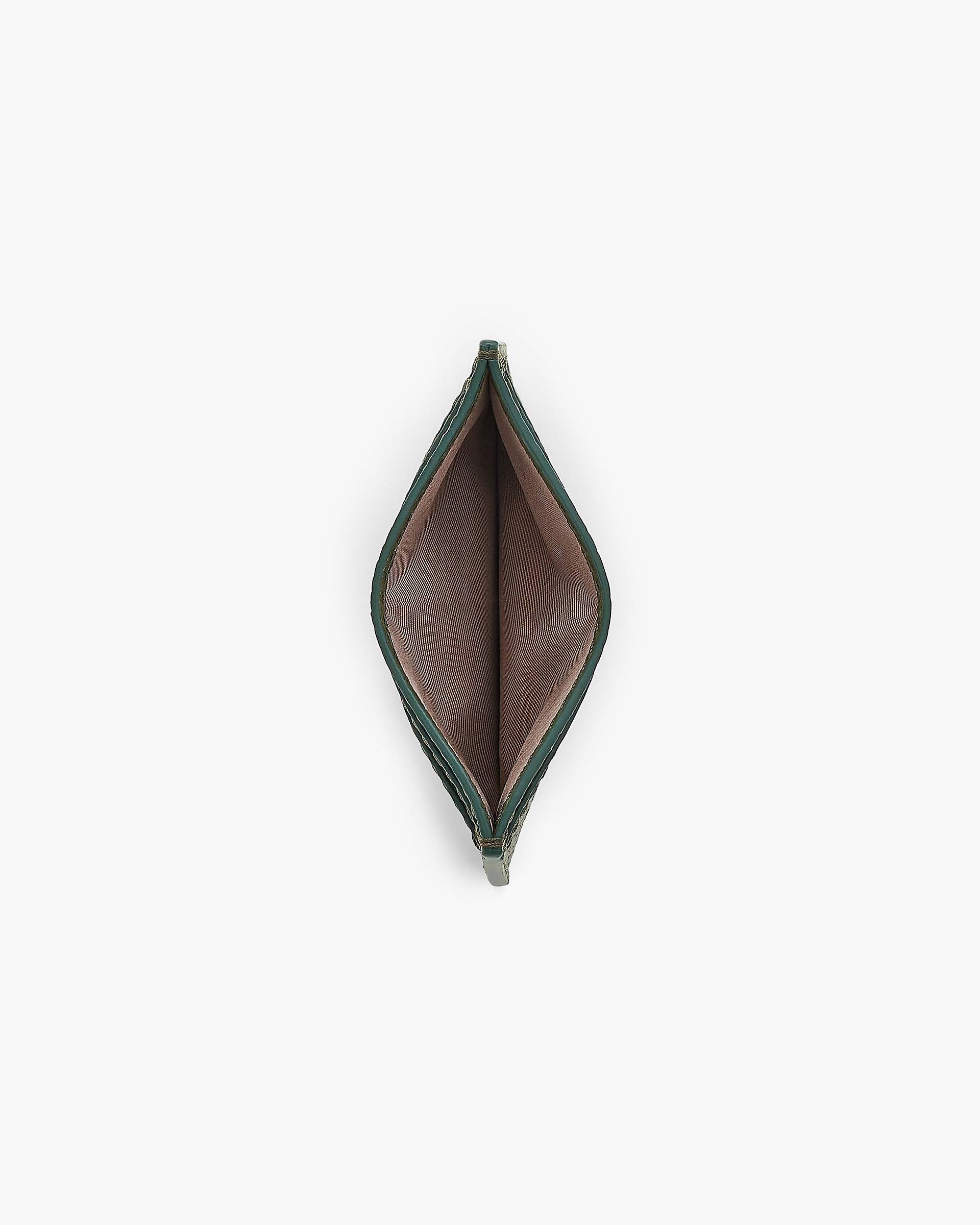 The Leather Card Case - Forest